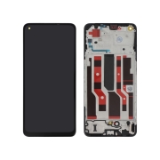 Complete Screen Black OLED Oppo Reno 8 Lite 5G (With Frame)