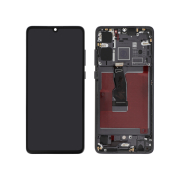 Complete Screen Black Huawei P30 (With Frame) (ReLife)