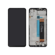 Complete Screen Black Galaxy M33 5G (M336B) (With Frame) (ReLife)