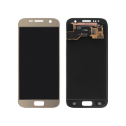 Ecran Complet Or Galaxy S7 (sans châssis) (ReLife)