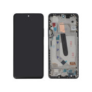 Complete Screen Black Xiaomi Mi 11i 5G (With Frame) (ReLife)