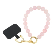 FAIRPLAY Phone Charm Chain 30 cm (Pink Beads)