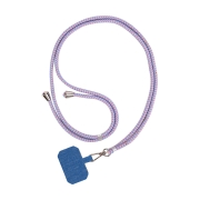 FAIRPLAY Cord Necklace (Purple)