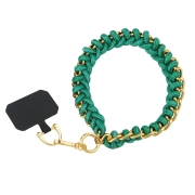 FAIRPLAY Phone Charm Chain 40 cm (Green Braided)