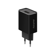 FAIRPLAY Charger USB-A 12W (Black) (Bulk)