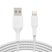BELKIN Braided Lightning Cable 3 m (White)