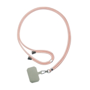 FAIRPLAY Cord Necklace (Pink Gold)