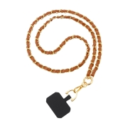 FAIRPLAY Leather Necklace (Brown)