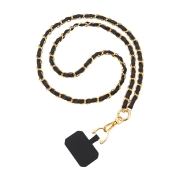 FAIRPLAY Leather Necklace (Black)