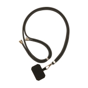 FAIRPLAY Cord Necklace (Black/White)