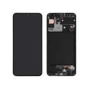 Complete Screen Black Galaxy A30s (A307F)