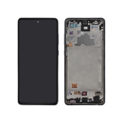 Complete Screen Black Galaxy A72 (A725F)