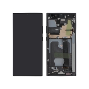 Complete Screen Black Galaxy Note 20 Ultra 5G (N985F/N986B) (W/O Cam)