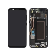 Complete Screen Black Carbone Galaxy S8 (G950F)