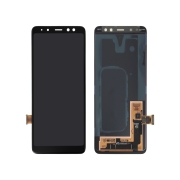 Complete Screen Black Galaxy A8 2018 (A530F)
